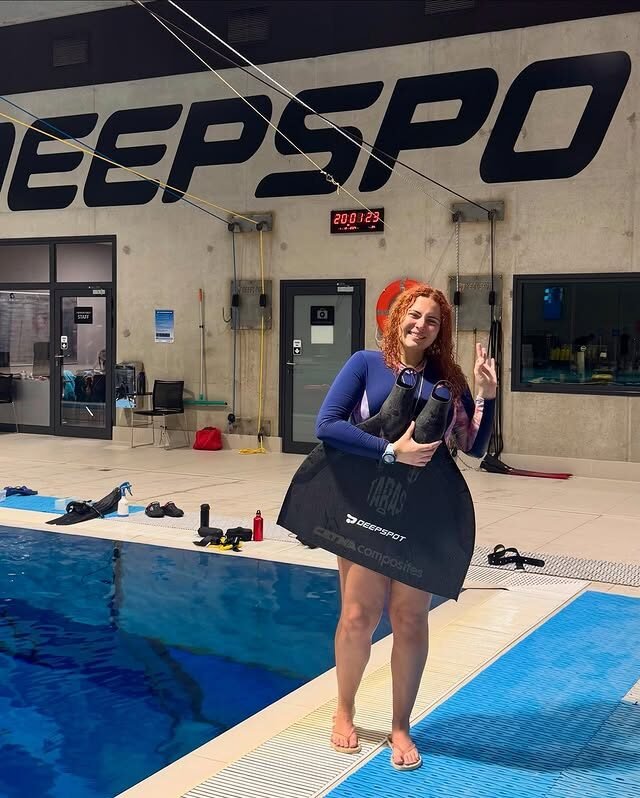 A photo of Melissa, co-owner of DIB Diving