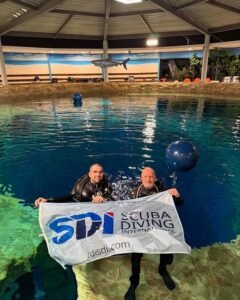 Anjo successfully completed his SDI open water certification and he is now excited to continue his scuba diving journey